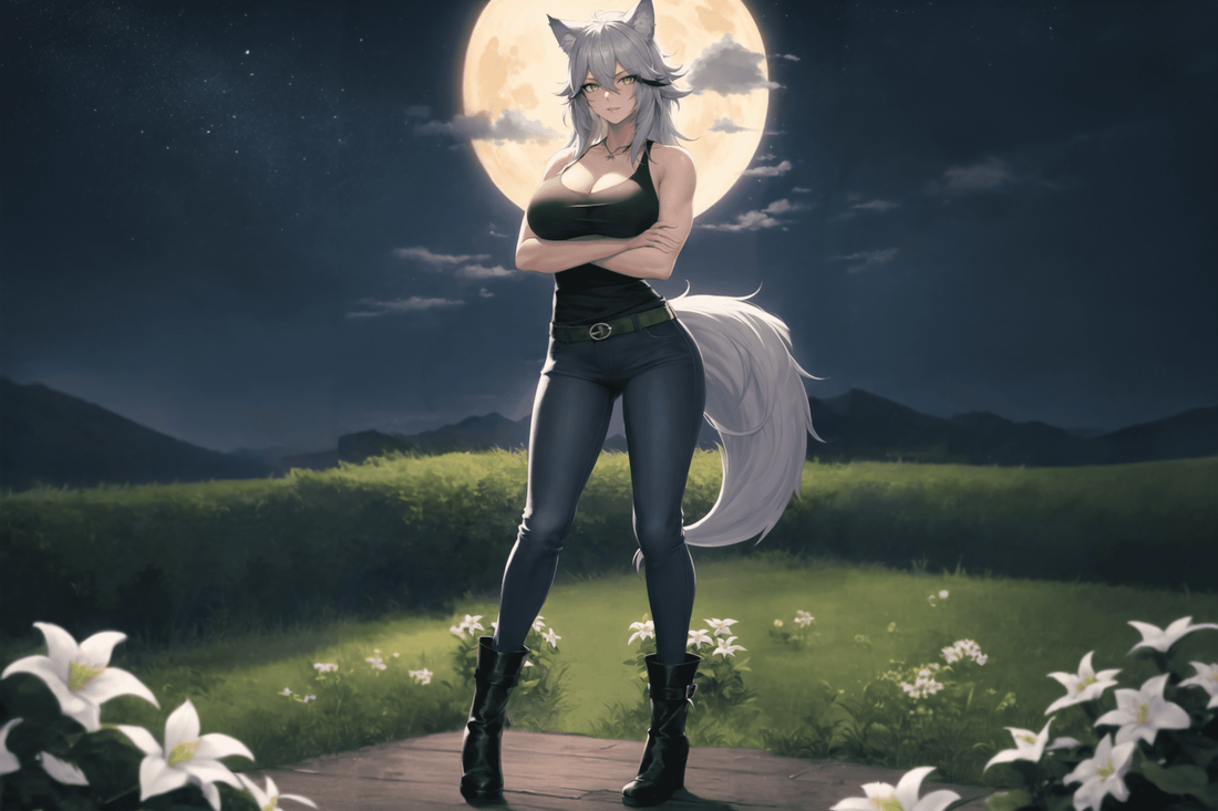 Hana's Daily Routine Revealed! Find Out How This Waifu Wolf Girl Maintains Her Curvy Figure!